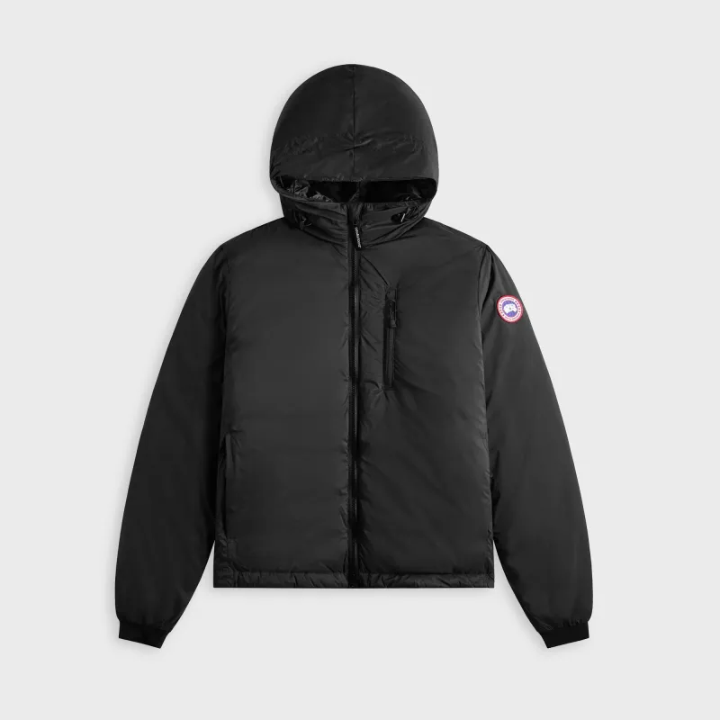 Canada Goose Lodget Hoodie - Black sold by Kith