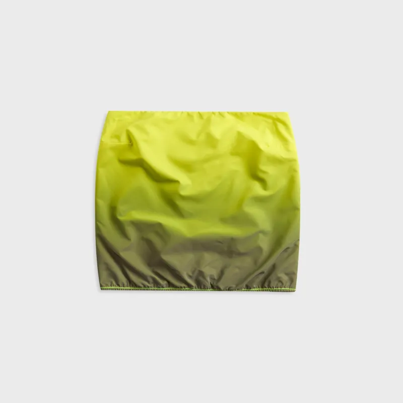 Alexander Wang Reflective Strapless Bubble Top - Yellow sold by Kith