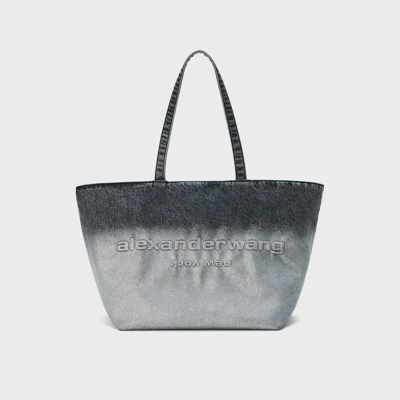 Alexander Wang Punch Tote - Light Aged Grey / Silver sold by Kith