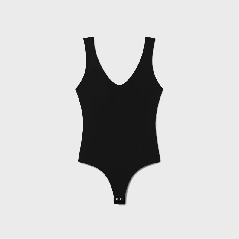 Agolde Tora Bodysuit - Black sold by Kith