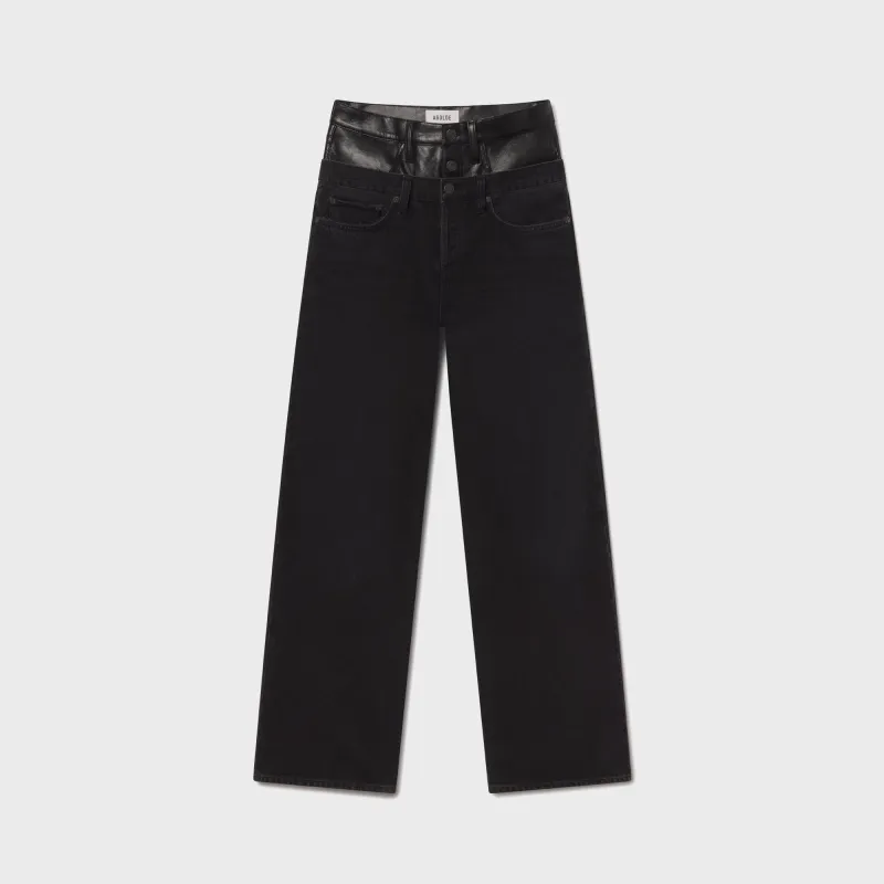Agolde Elson Jean - Black sold by Kith