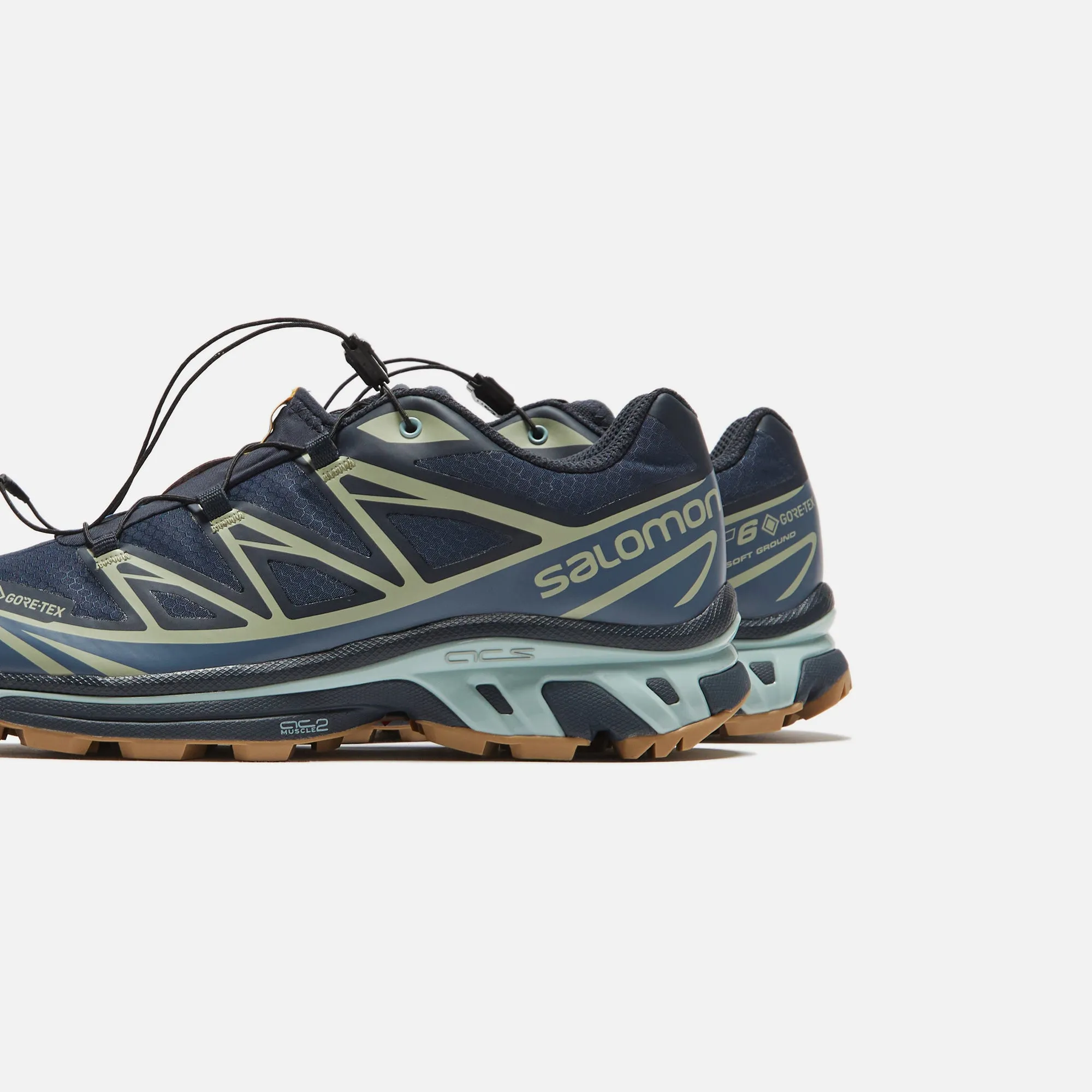 Salomon XT-6 GTX - Carbon / Bering Sea sold by Kith product image thumbnail 3