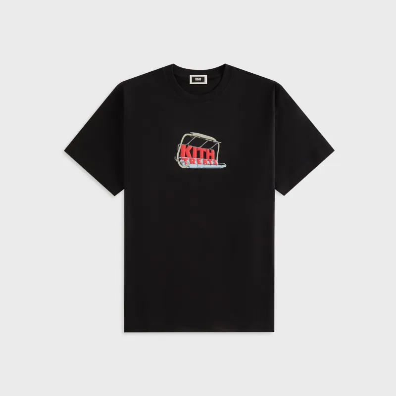 Kith Treats Ski Lift Tee - Black sold by Kith