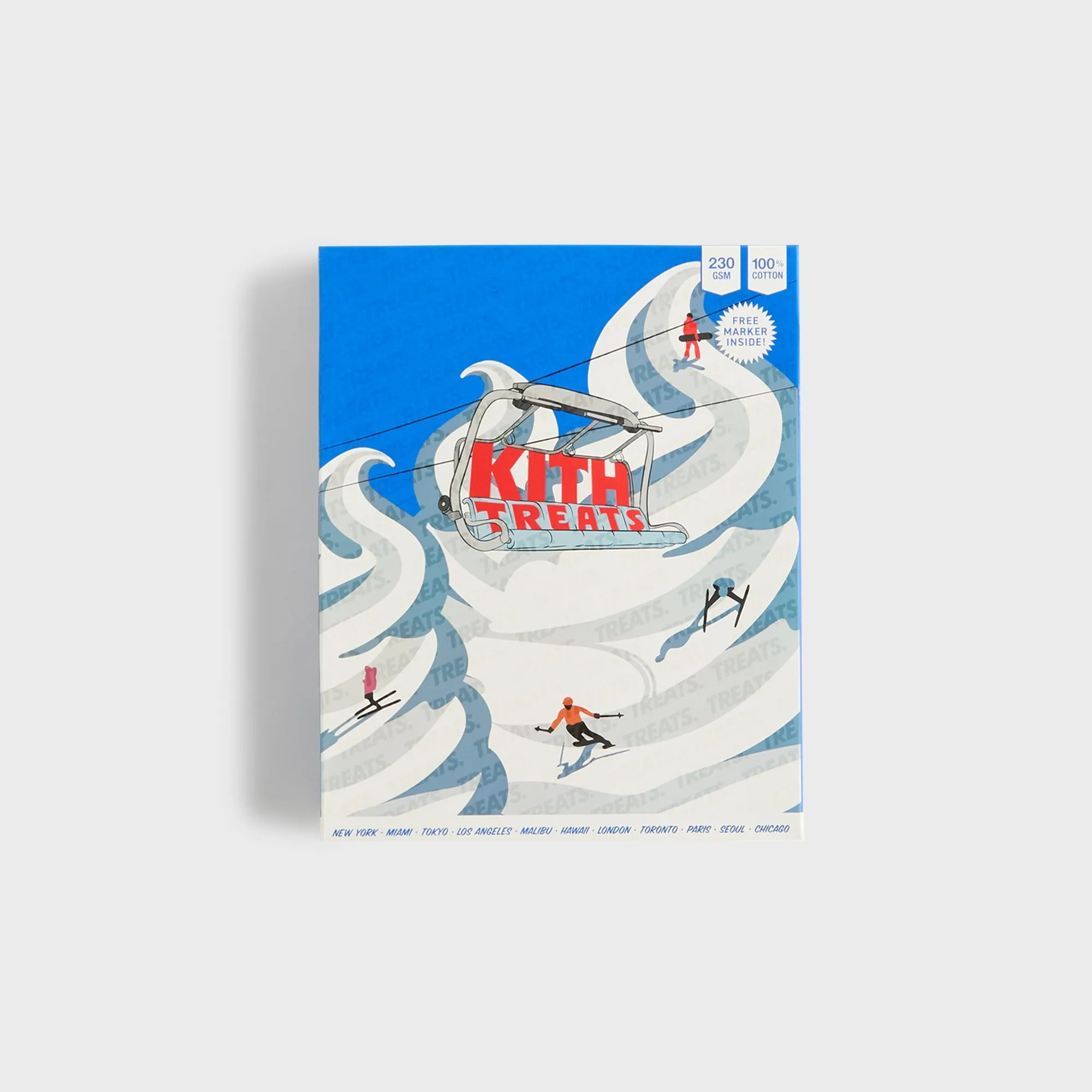 Kith Treats Ski Lift Tee - Black sold by Kith product image thumbnail 5