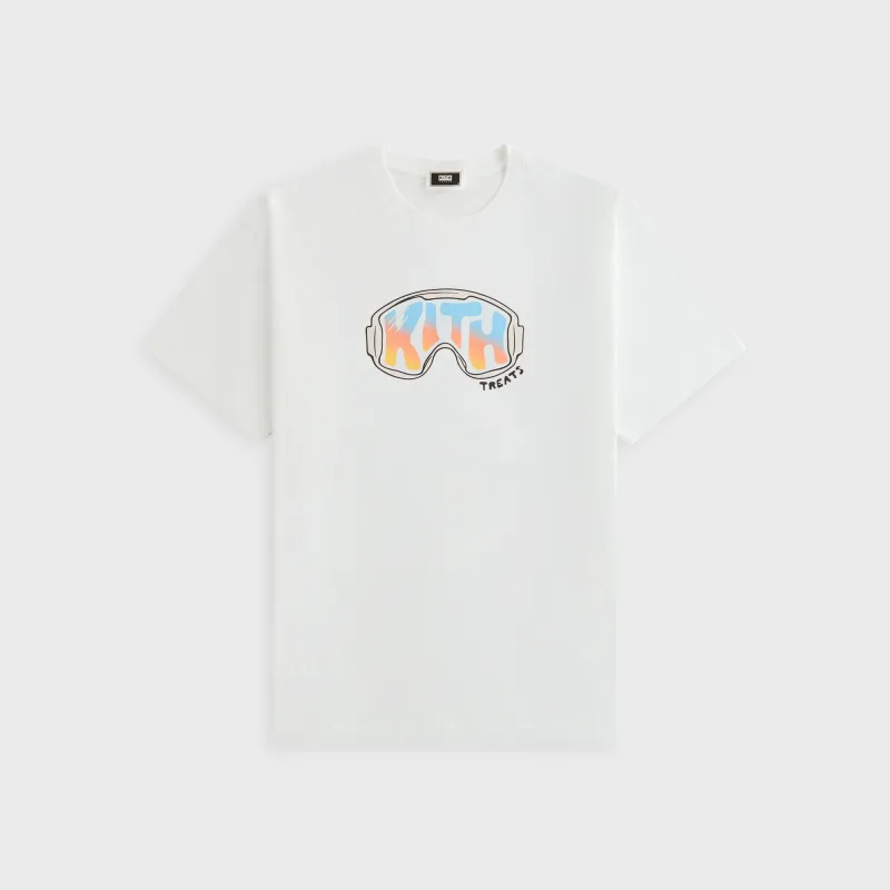Kith Treats Ski Goggles Tee - White sold by Kith