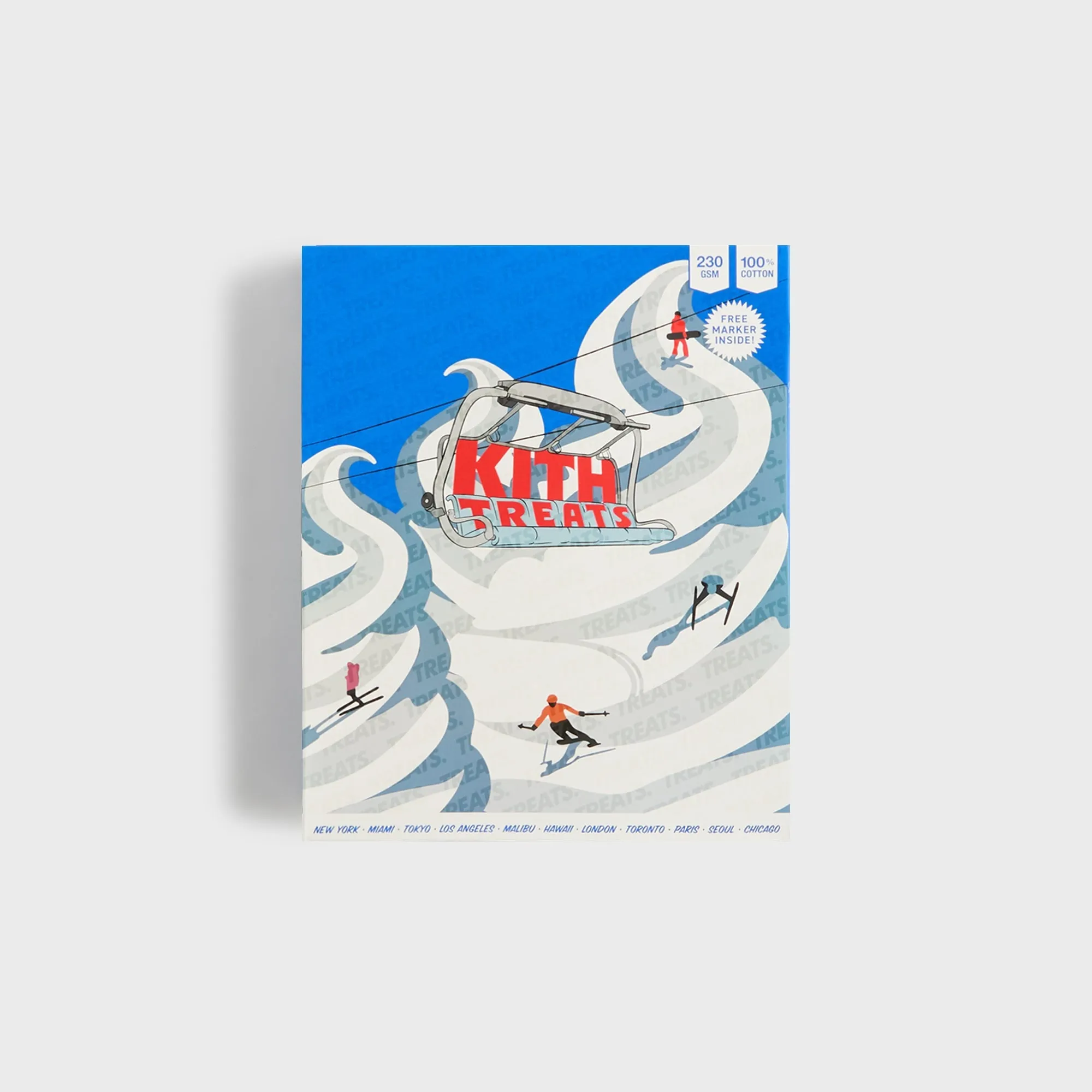 Kith Treats Ski Goggles Tee - Black sold by Kith product image thumbnail 5