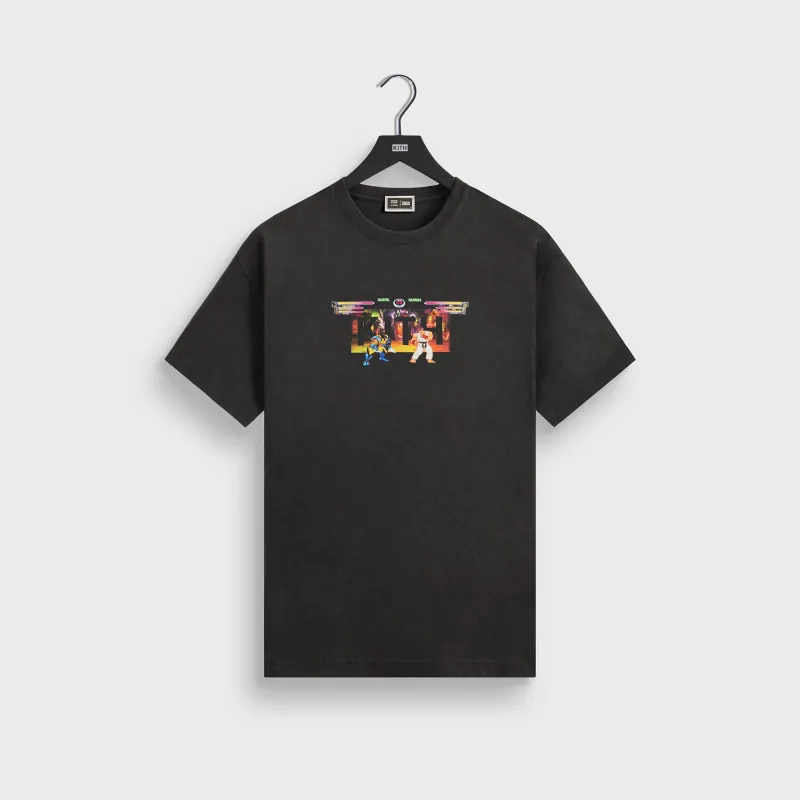 Marvel vs. Capcom | Kith Circus Vintage Tee - Black sold by Kith
