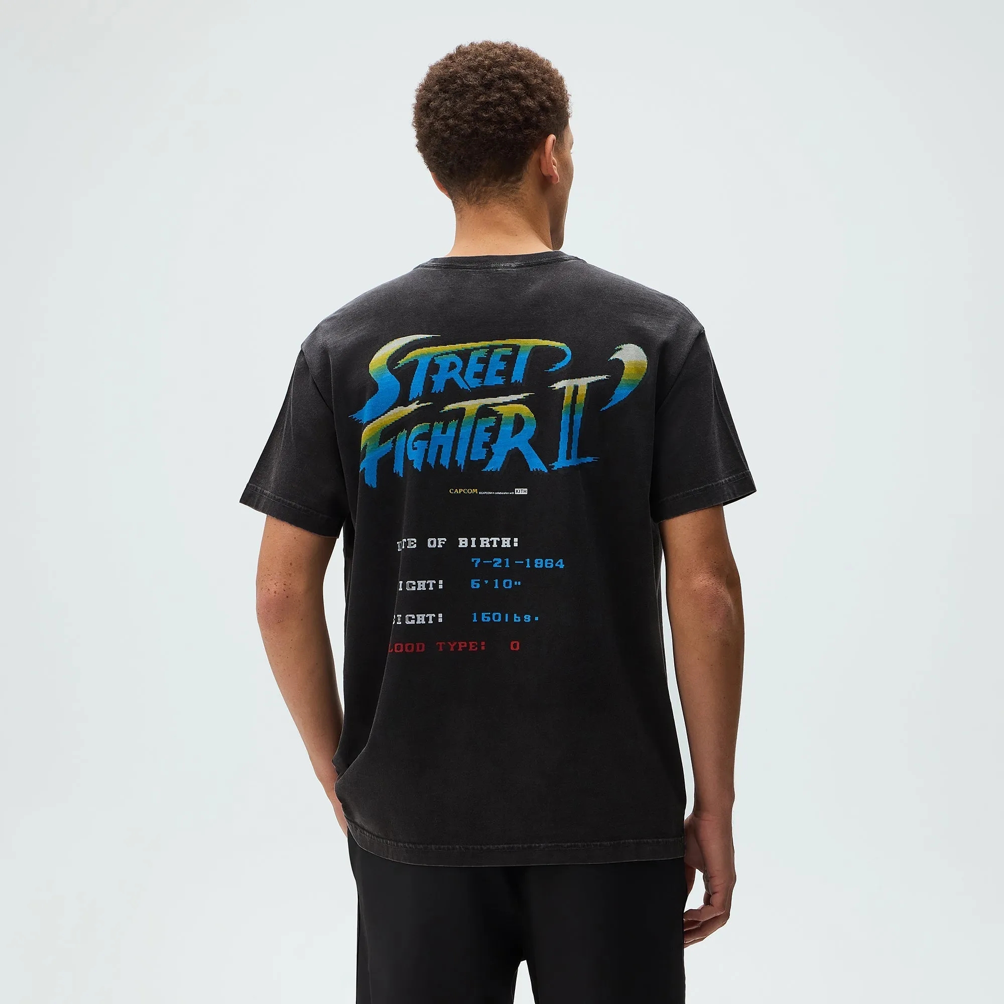 Capcom | Kith Ryu Champion Edition Vintage Tee - Black sold by Kith product image thumbnail 3