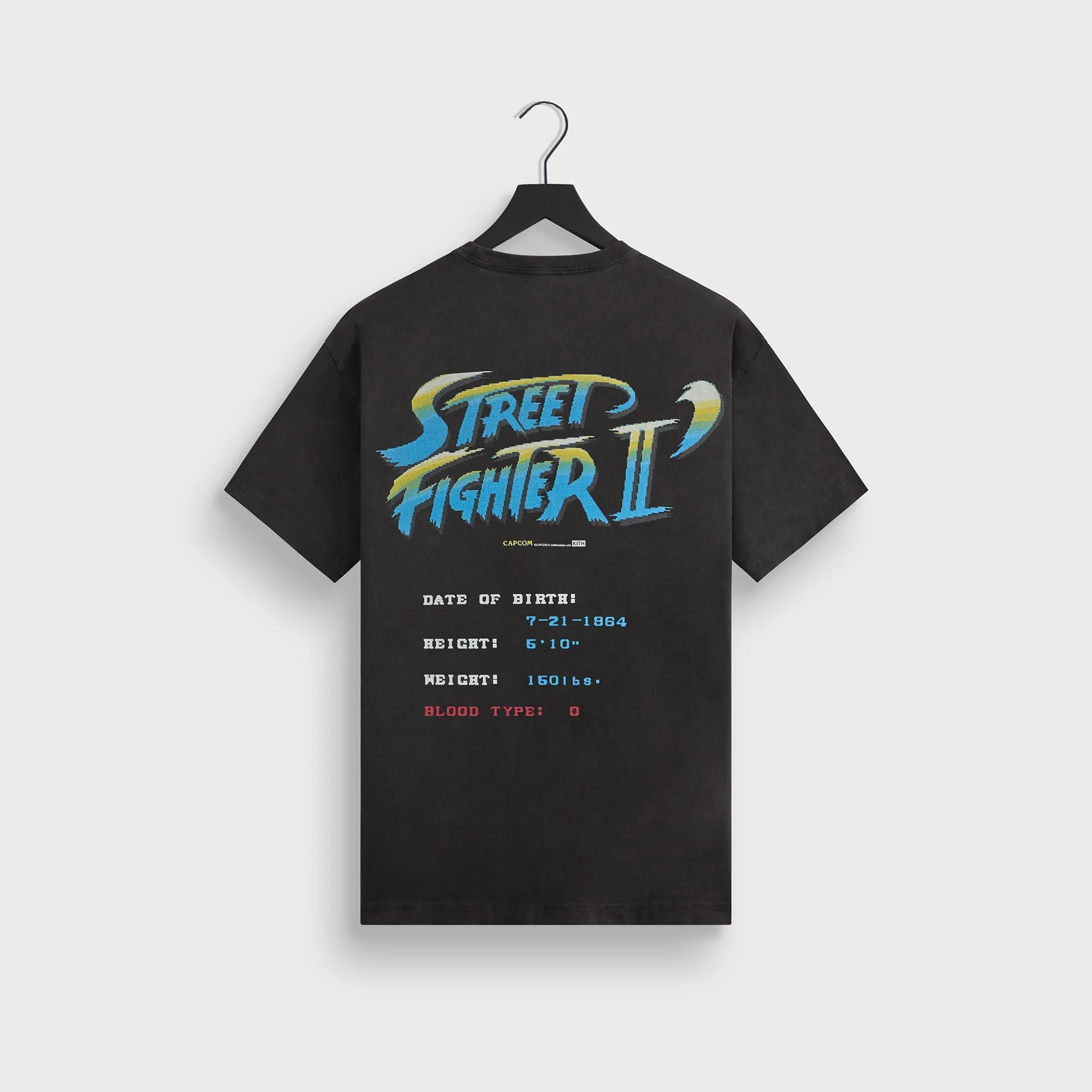Capcom | Kith Ryu Champion Edition Vintage Tee - Black sold by Kith product image thumbnail 4
