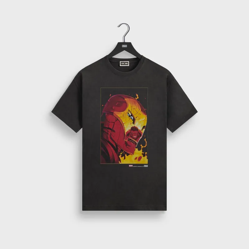 Marvel | Kith Red Hulk Vintage Tee - Black sold by Kith