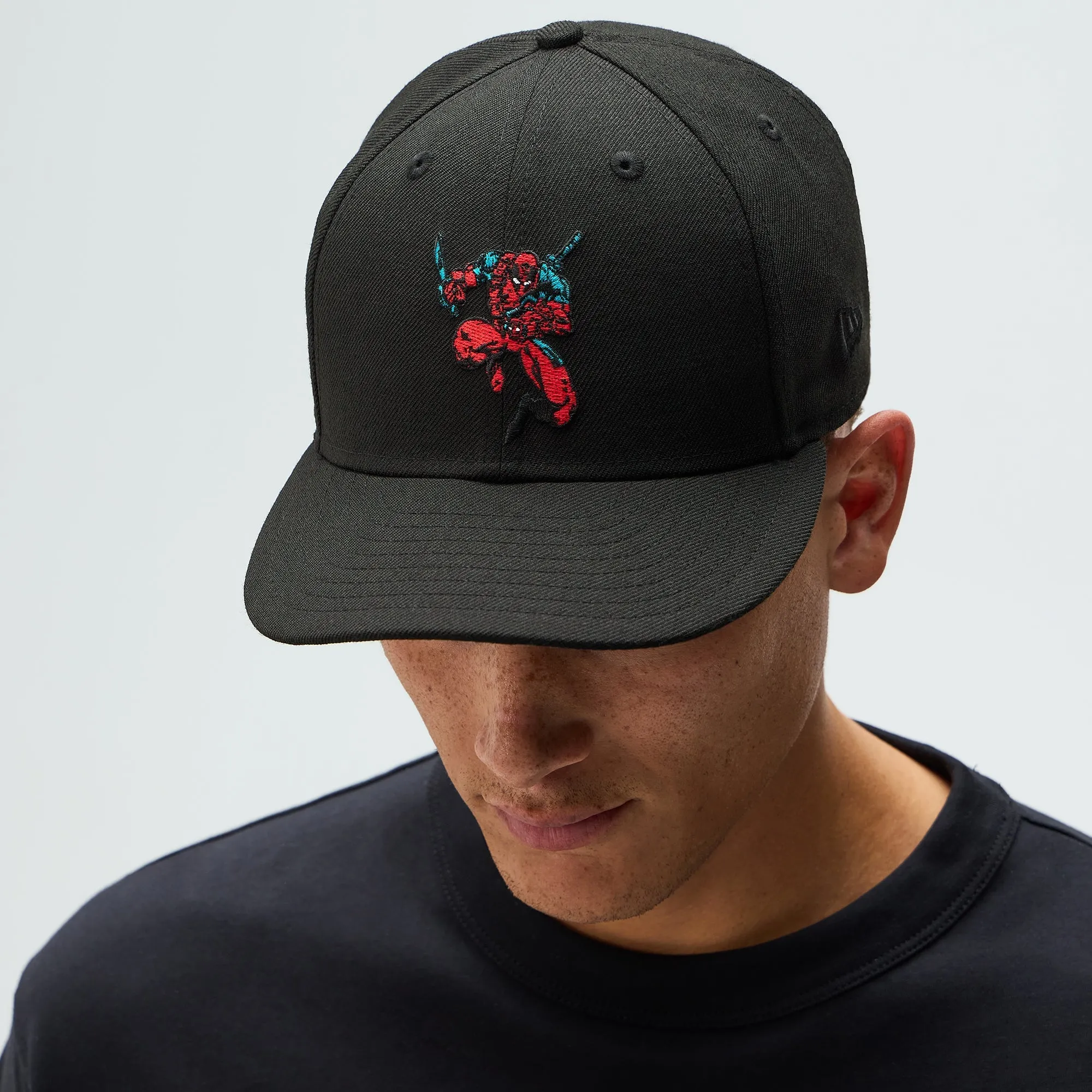 Marvel | Kith for New Era Deadpool Low Profile 59FIFTY Fitted Cap - Black sold by Kith product image thumbnail 2