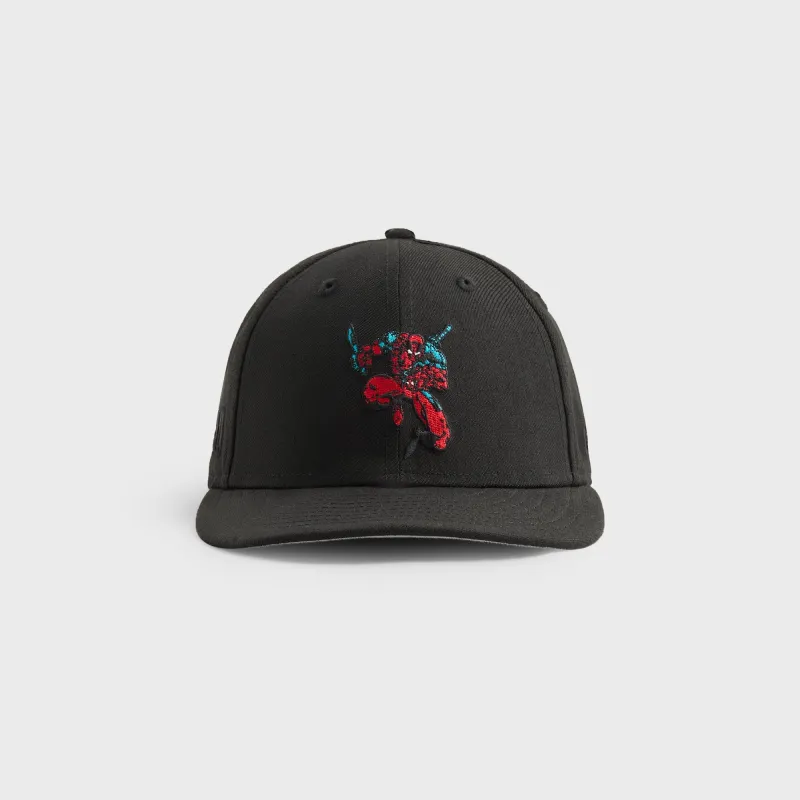 Marvel | Kith for New Era Deadpool Low Profile 59FIFTY Fitted Cap - Black sold by Kith