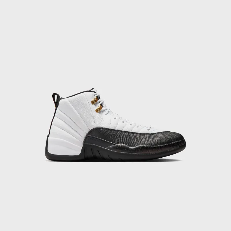 Jordan Air Jordan 12 Retro - White / Black / Taxi sold by Kith
