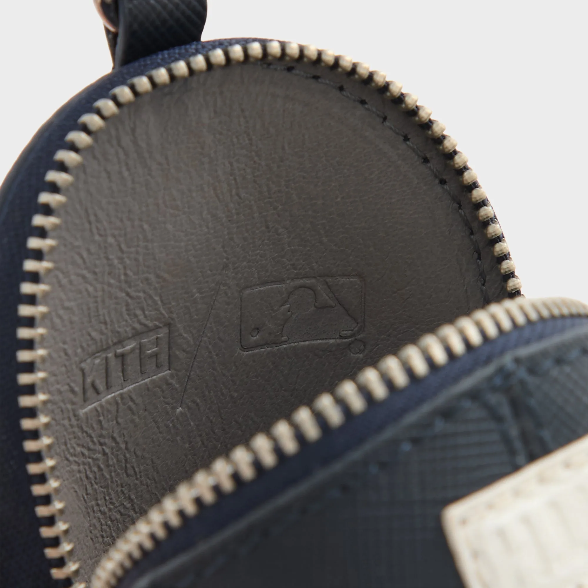 Kith for the New York Yankees Baseball Cap Leather Pouch - Nocturnal sold by Kith product image thumbnail 5