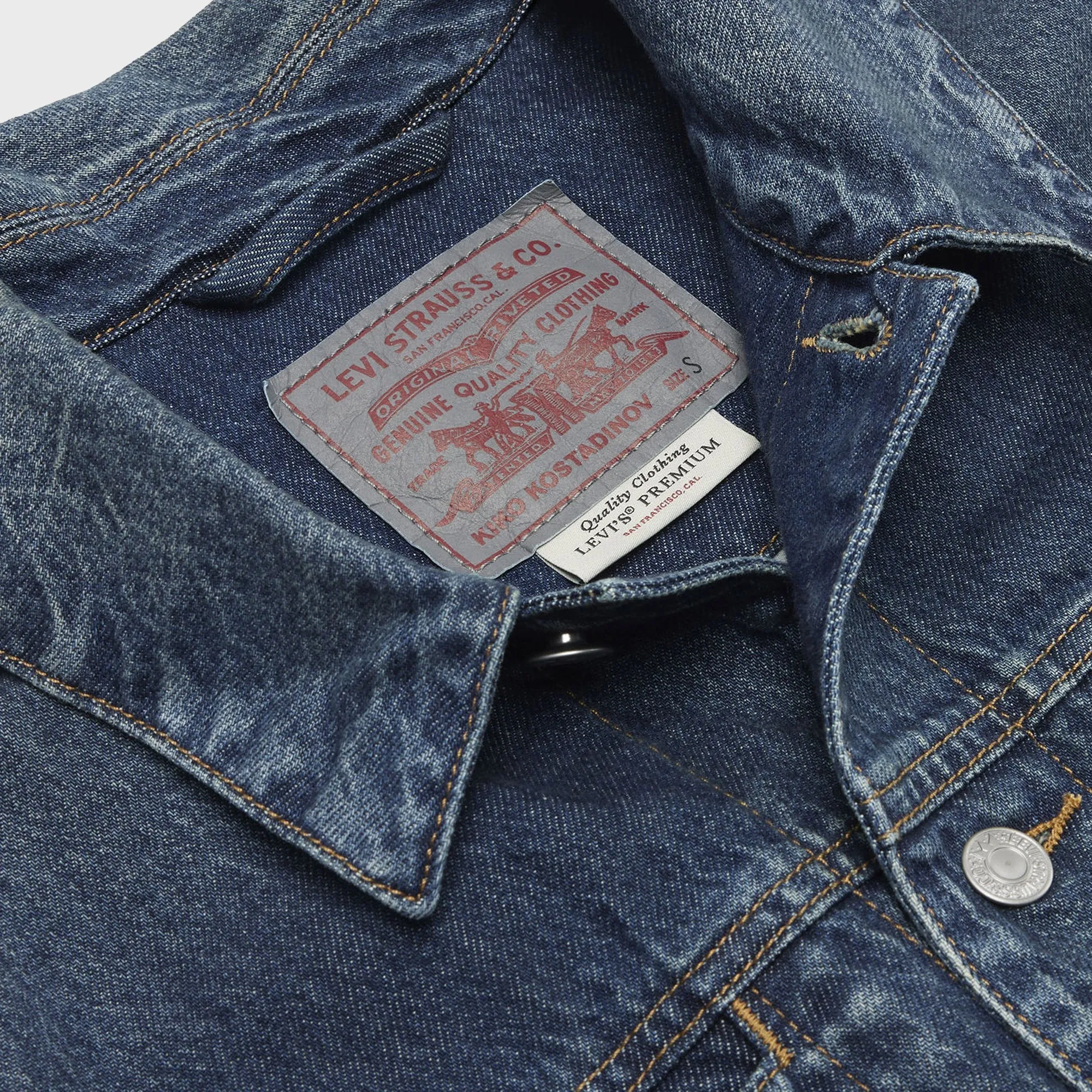 Levi`s® x Kiko Kostadinov Jacket - Kiko / Medium Wash sold by Kith product image thumbnail 3