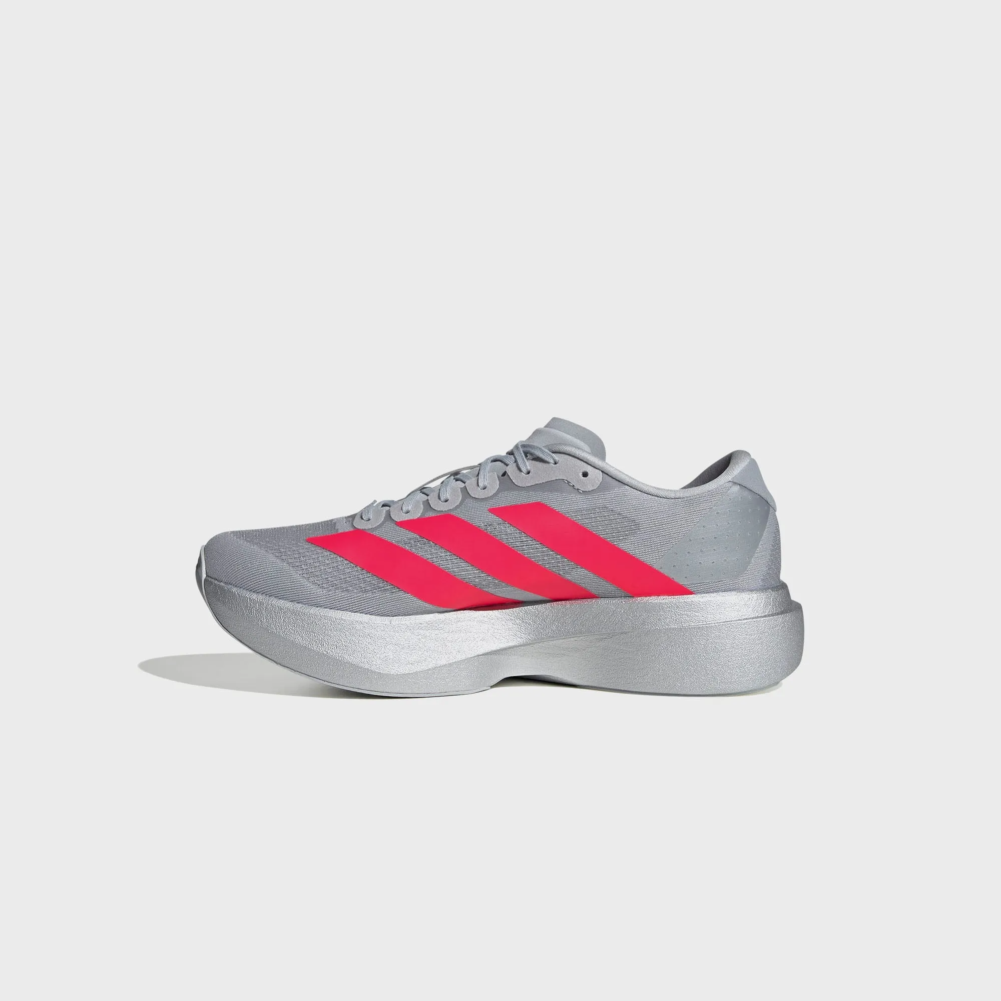 adidas Adizero EVO SL - Silver Metallic / Lucid Red / Iron Metallic sold by Kith product image thumbnail 3