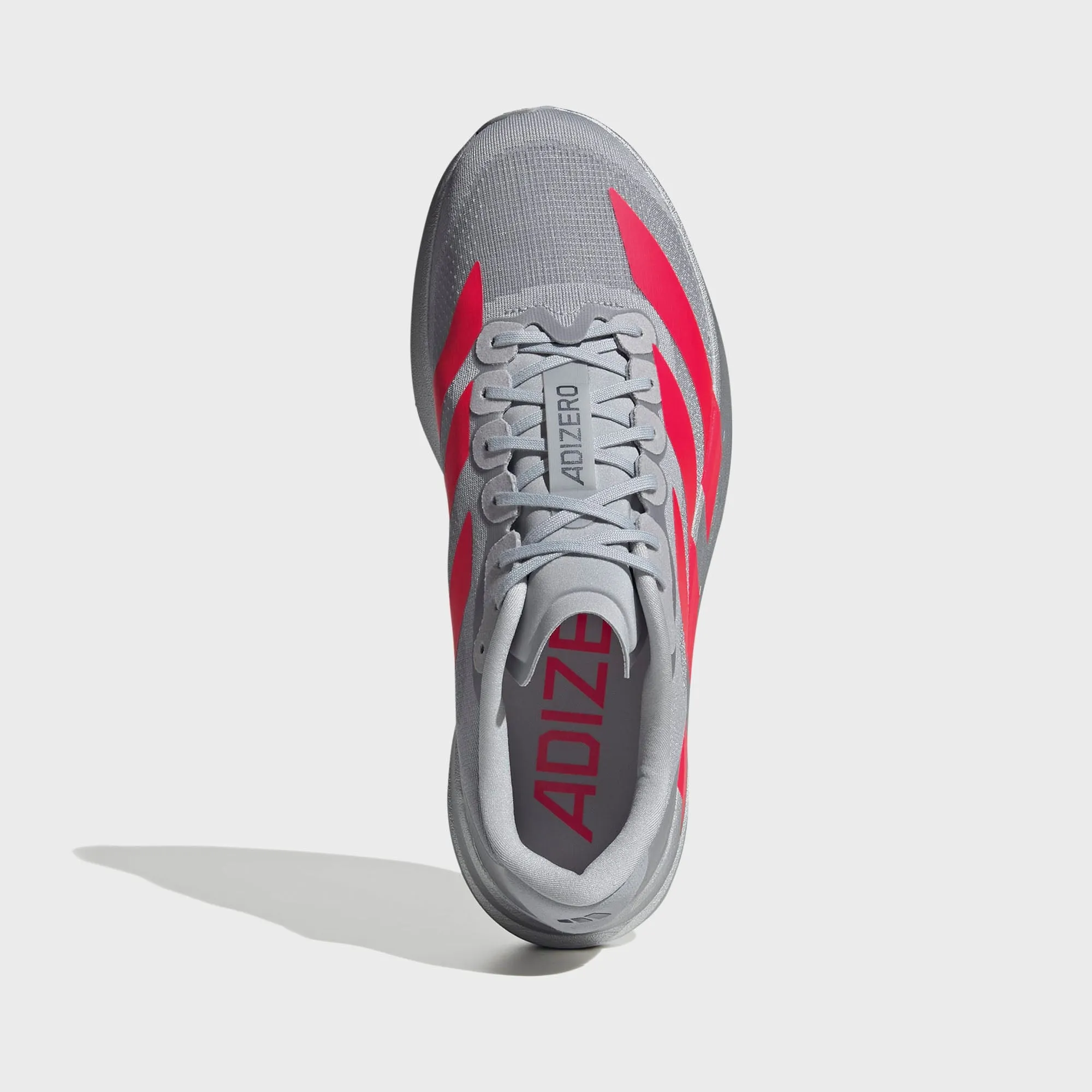 adidas Adizero EVO SL - Silver Metallic / Lucid Red / Iron Metallic sold by Kith product image thumbnail 4