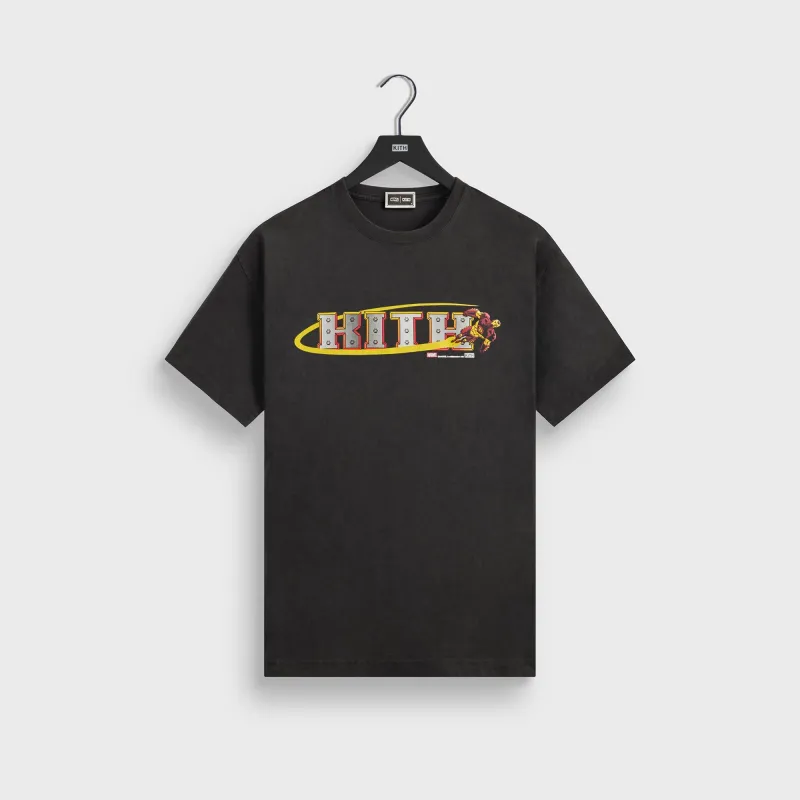 Marvel | Kith Iron Man Vintage Tee - Black sold by Kith