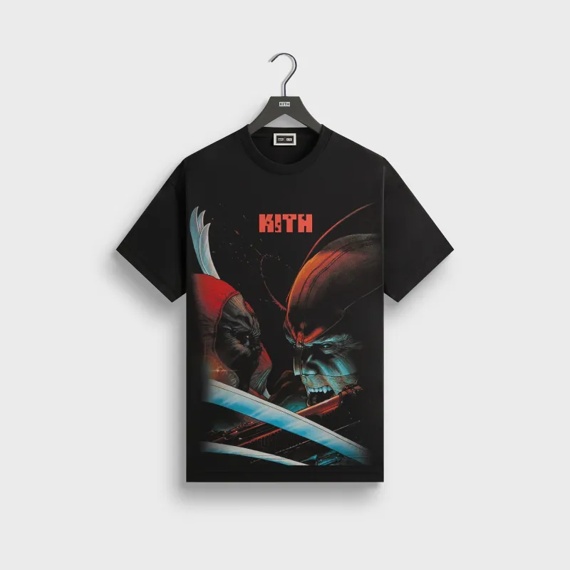 Marvel | Kith Deadpool Vintage Tee - Black sold by Kith