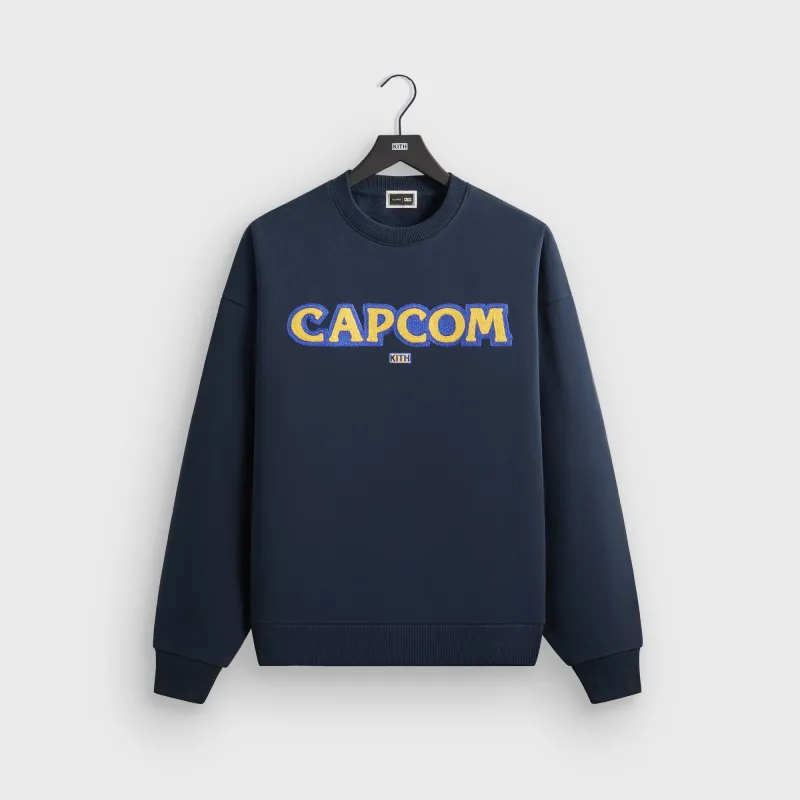 Capcom | Kith Vintage Nelson Crewneck - Nocturnal sold by Kith