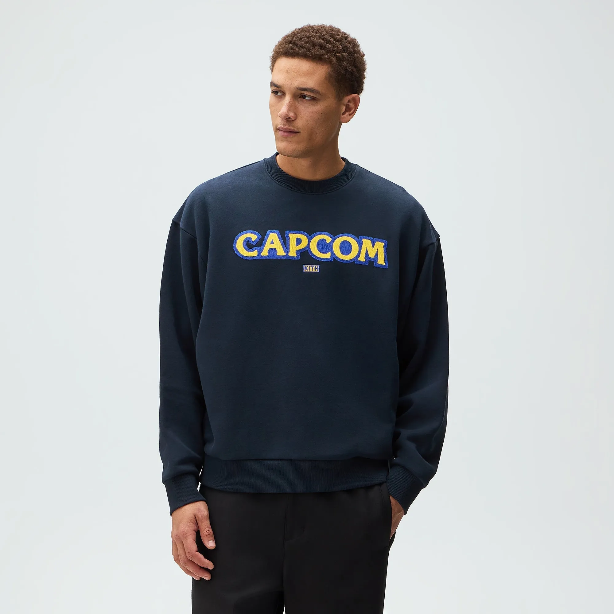 Capcom | Kith Vintage Nelson Crewneck - Nocturnal sold by Kith product image thumbnail 2
