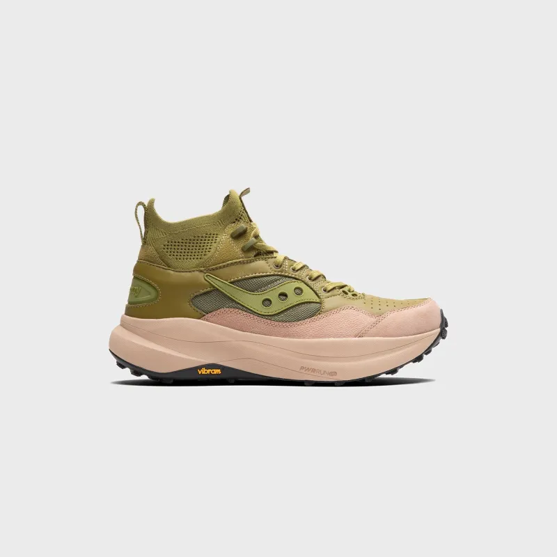 Saucony SILO Trekker S - Pine / Sand sold by Kith