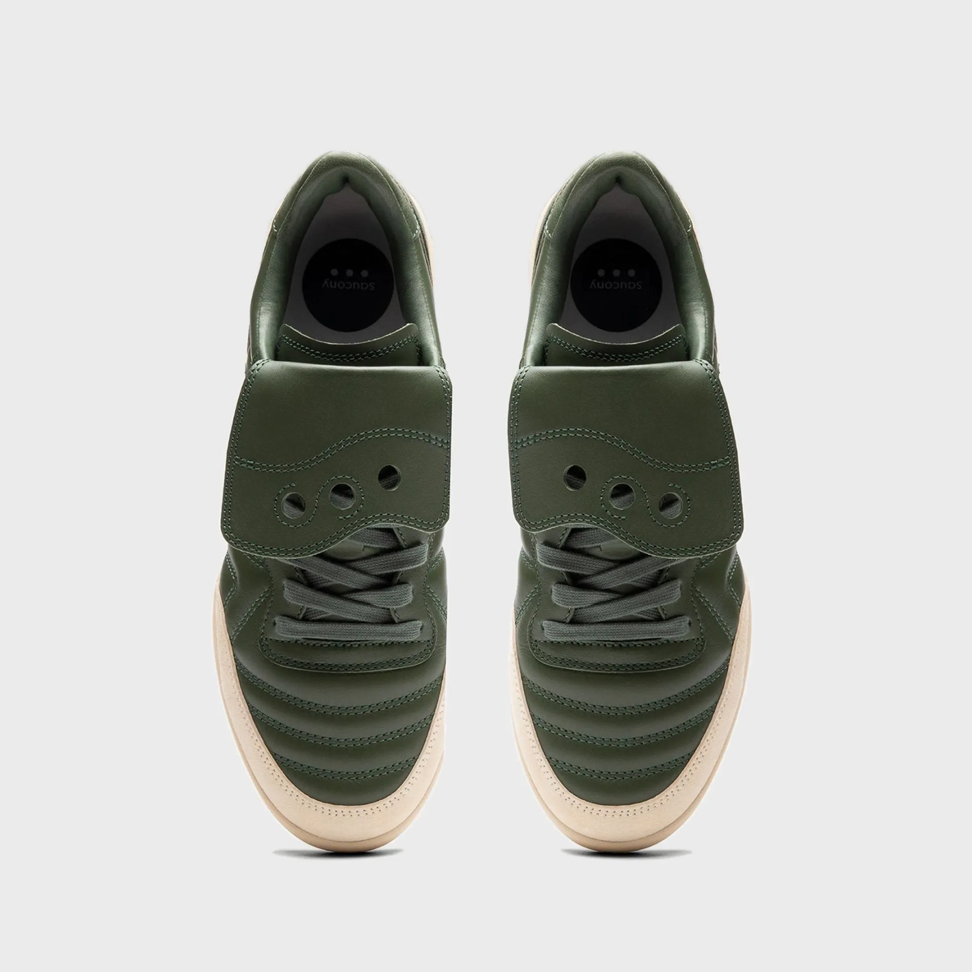 Saucony SILO 586i S - Pine / Parchment sold by Kith product image thumbnail 4