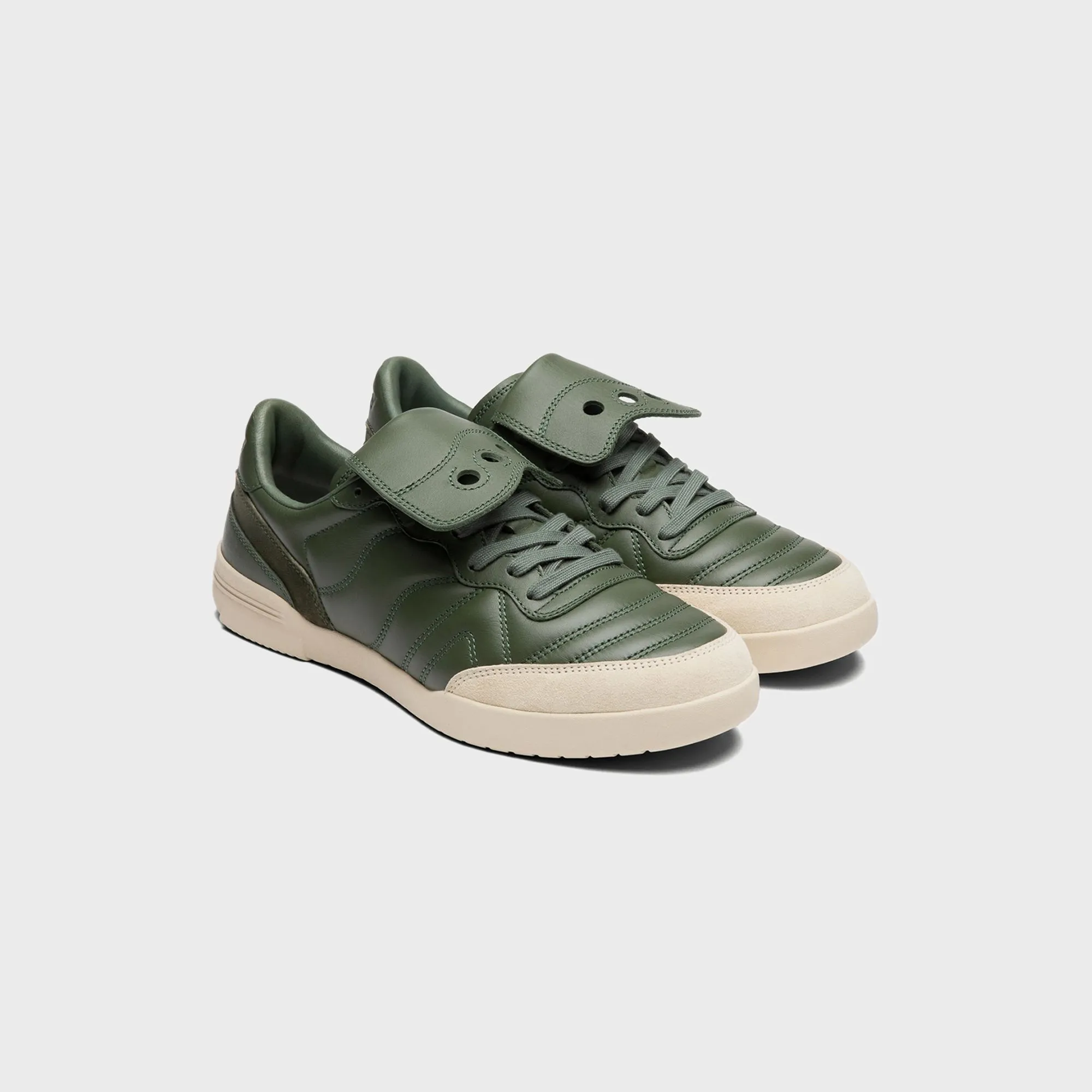 Saucony SILO 586i S - Pine / Parchment sold by Kith product image thumbnail 2