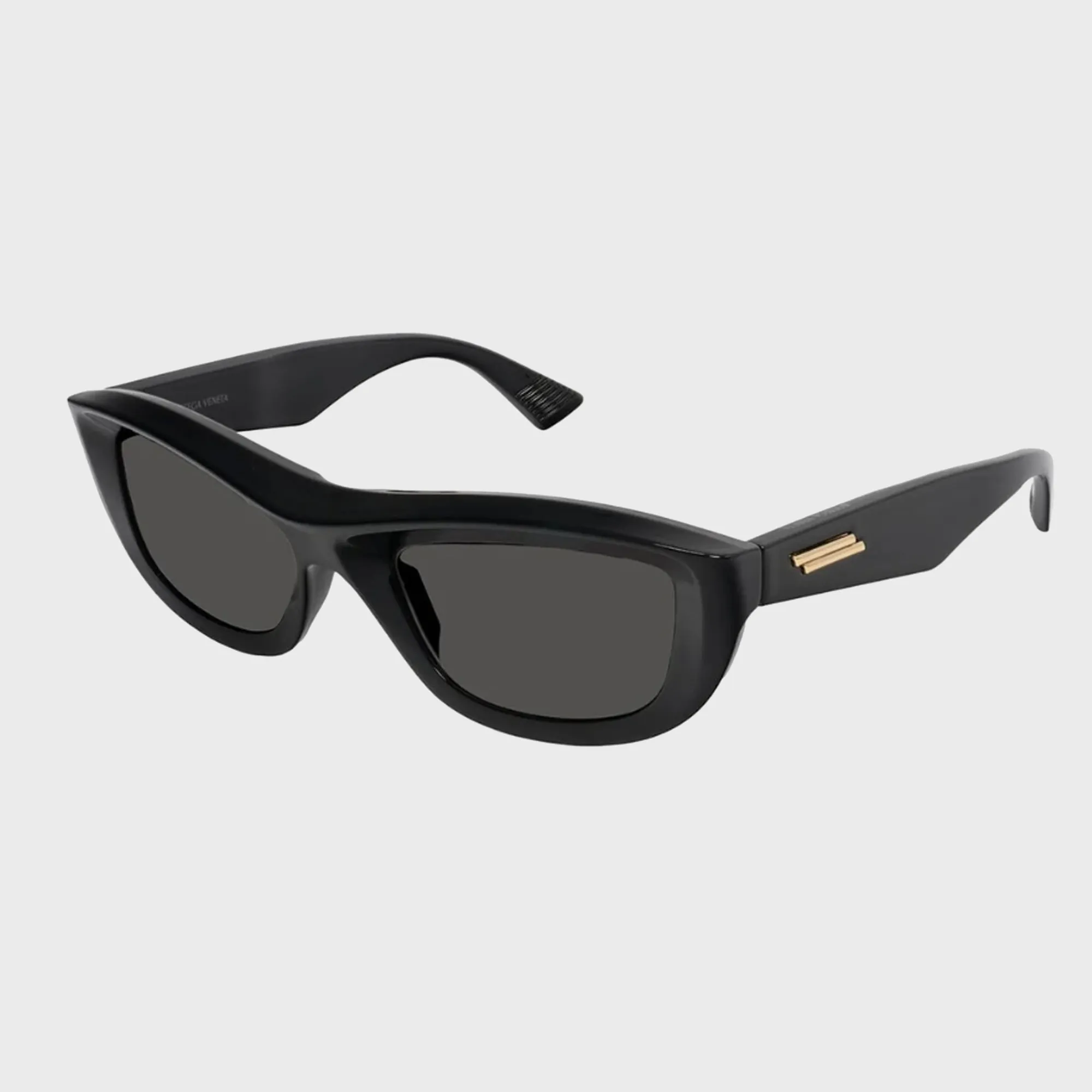 Bottega Veneta Rectangle Sunglasses - Shiny Black sold by Kith product image thumbnail 2