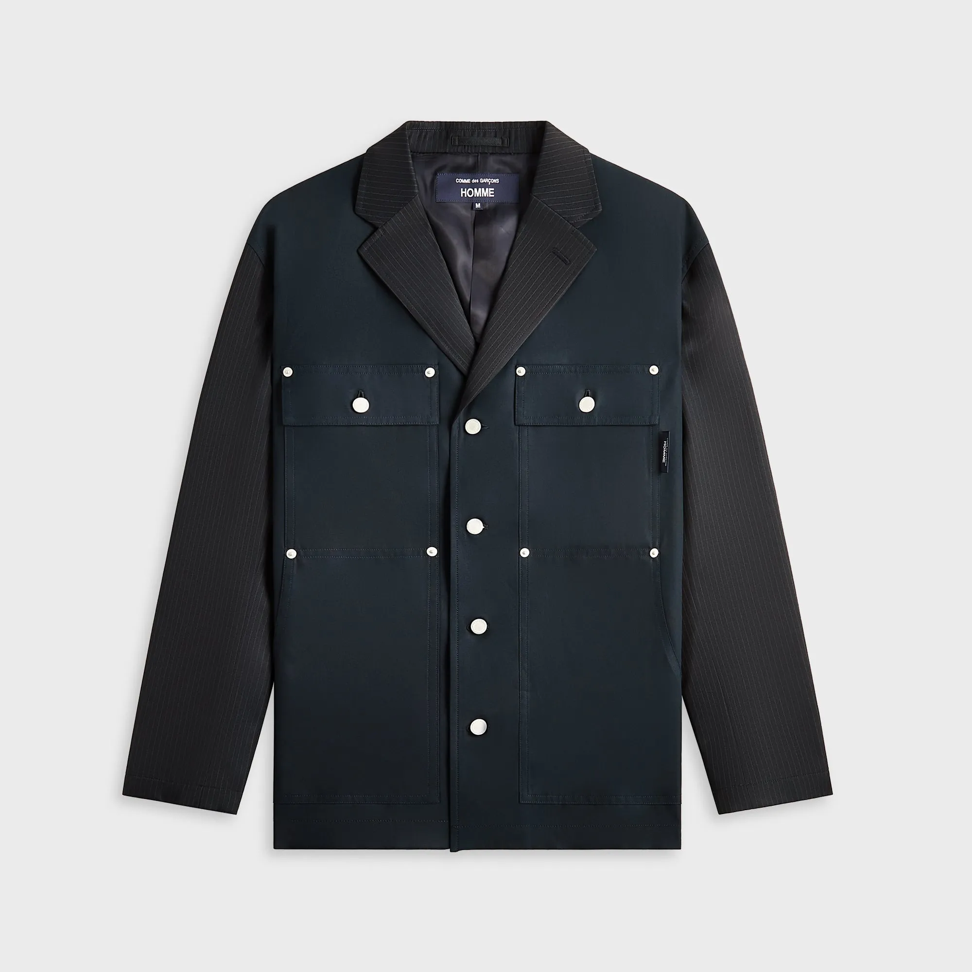 CDG Homme Jacket - Navy / Grey sold by Kith