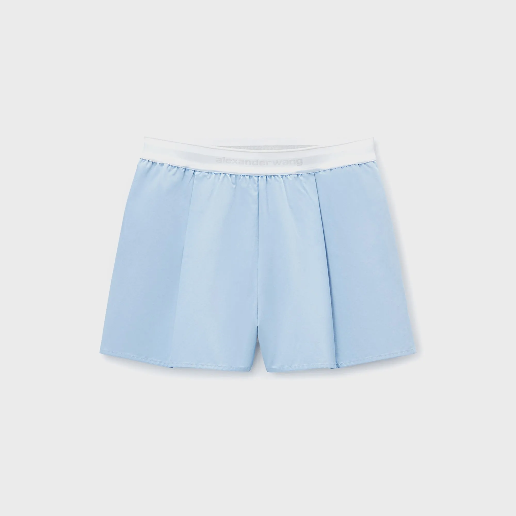 Alexander Wang Short with Logo Elastic - Oxford Blue sold by Kith
