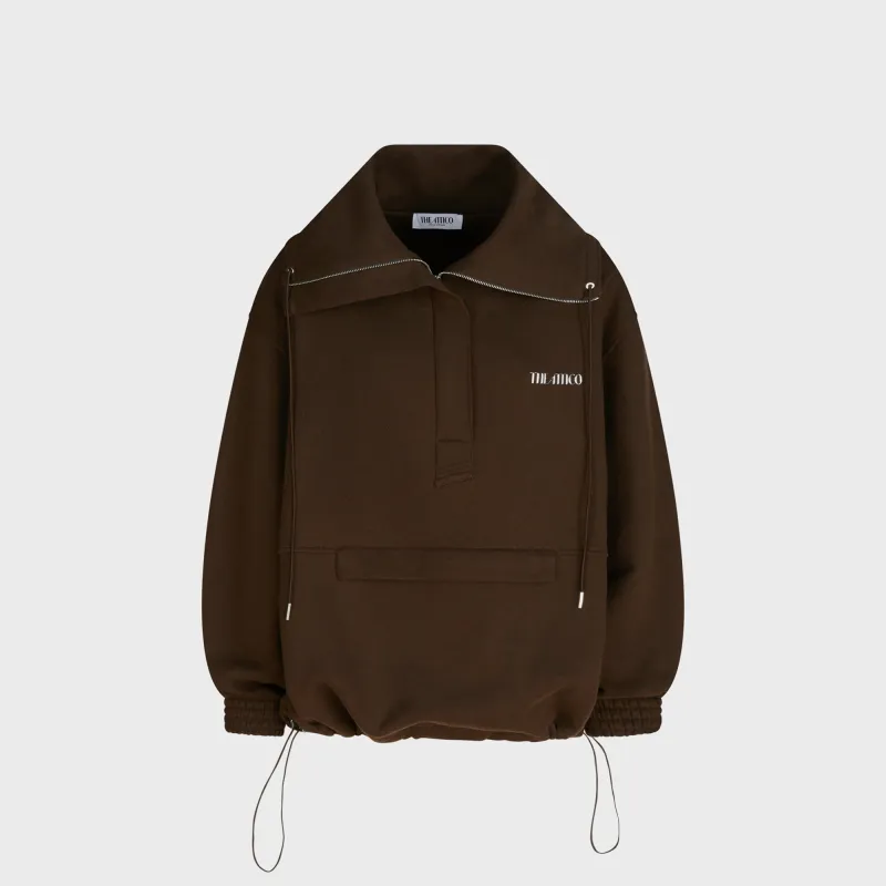 The Attico Blouson - Dark Brown sold by Kith