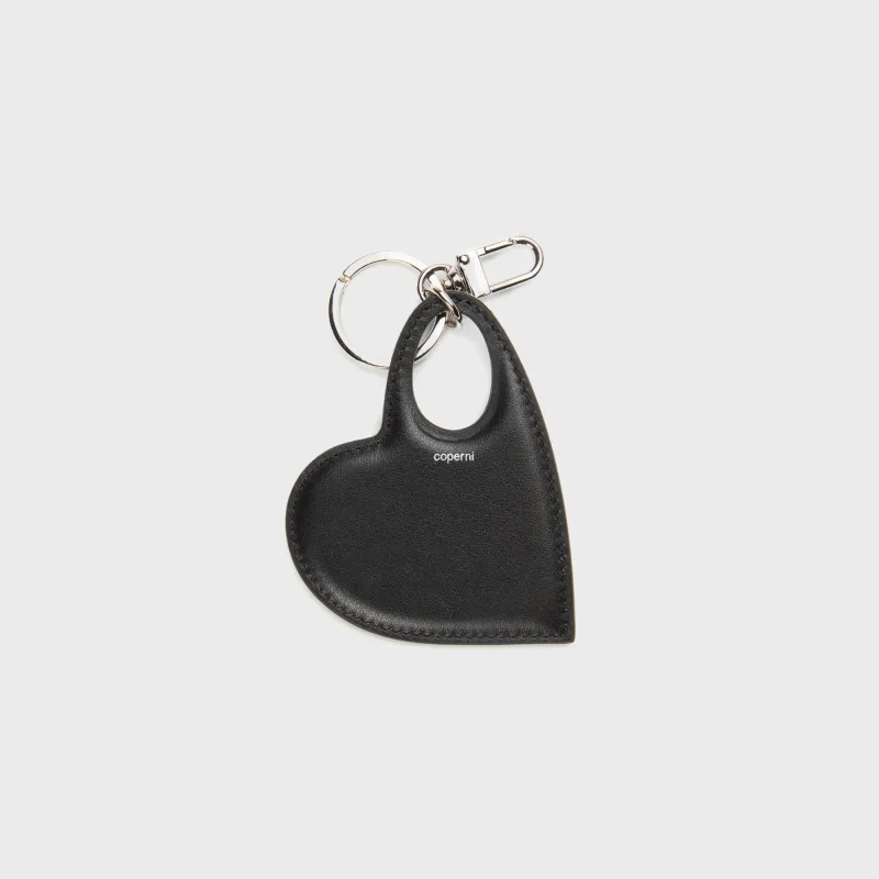 Coperni Heart Keychain - Black sold by Kith