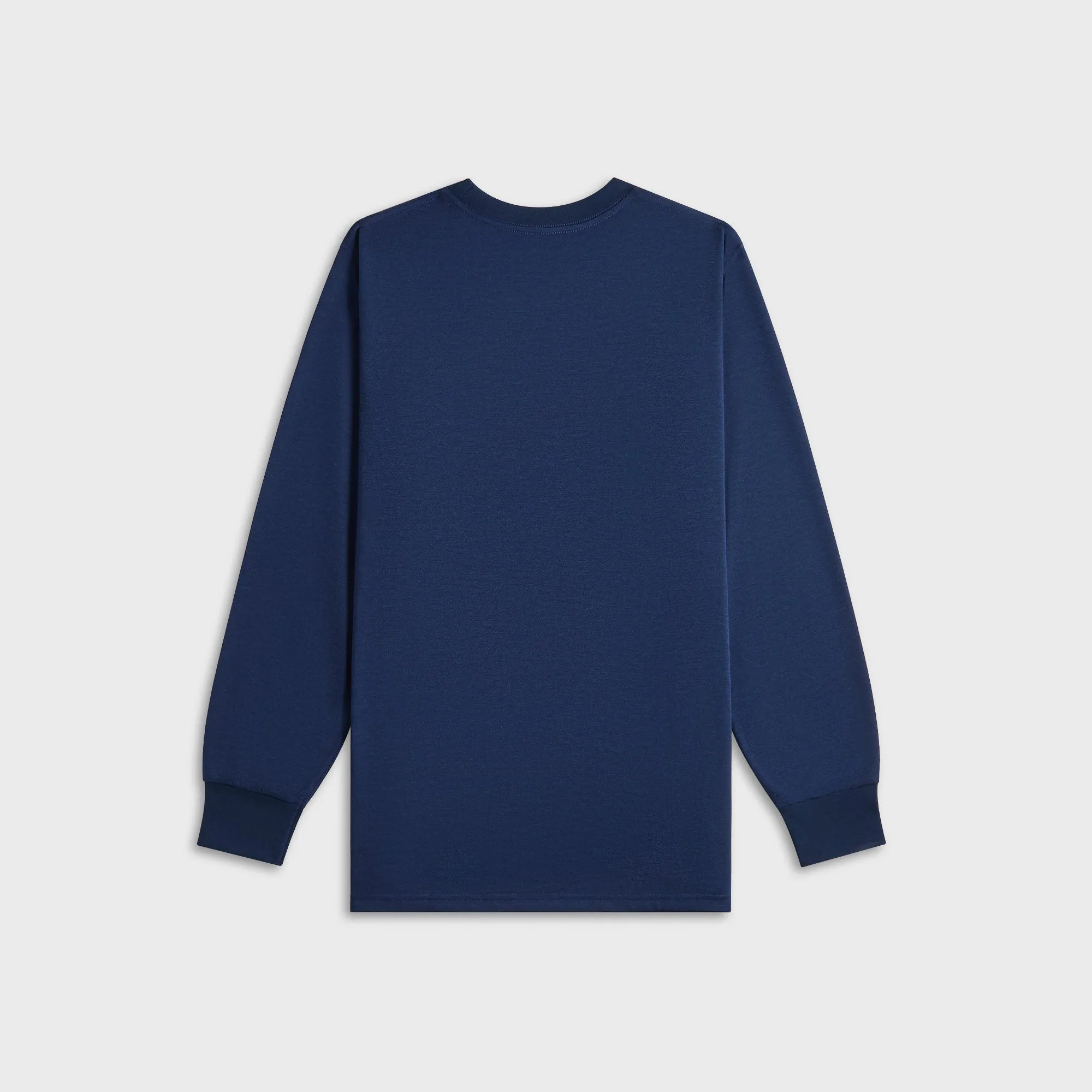 South2 West8 Simplify, Simplify Long Sleeve Crew Neck Tee - Navy sold by Kith product image thumbnail 2