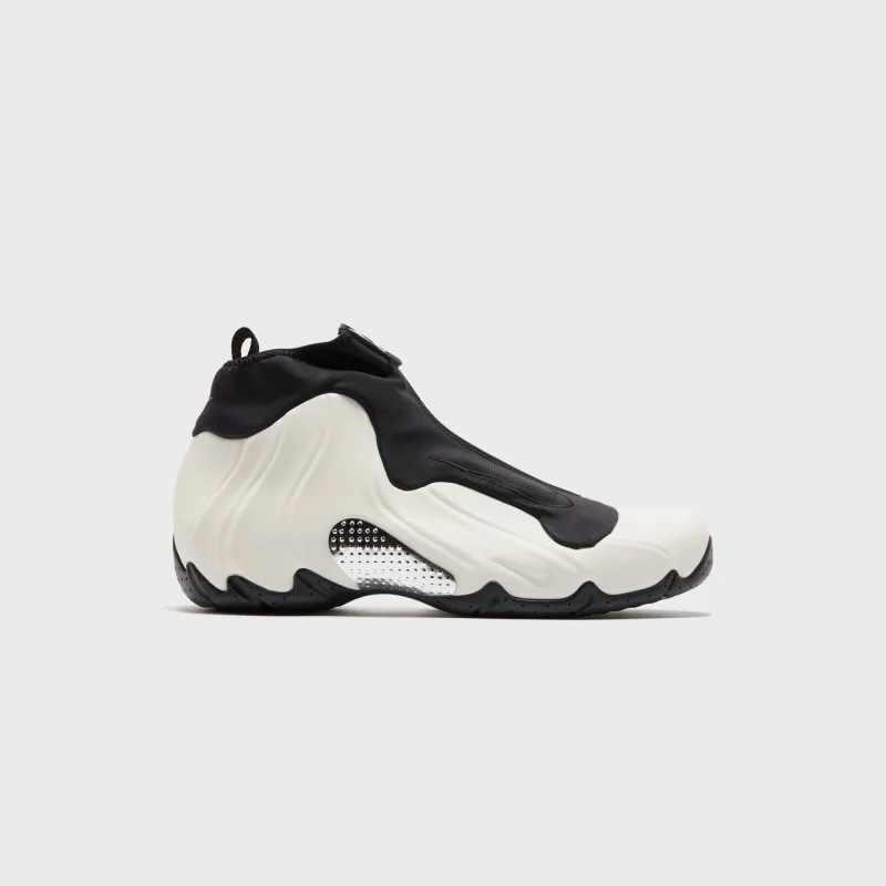 Nike Air Flightposite QS - Sail / Black / Metallic Silver sold by Kith
