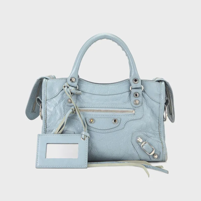WGACA Balenciaga Classic City Mini - Blue Arena sold by Kith