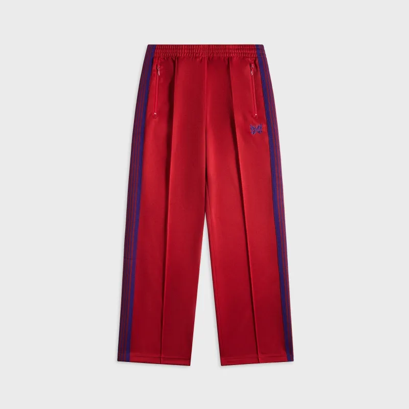 Needles Poly Smooth Track Pant - Red sold by Kith