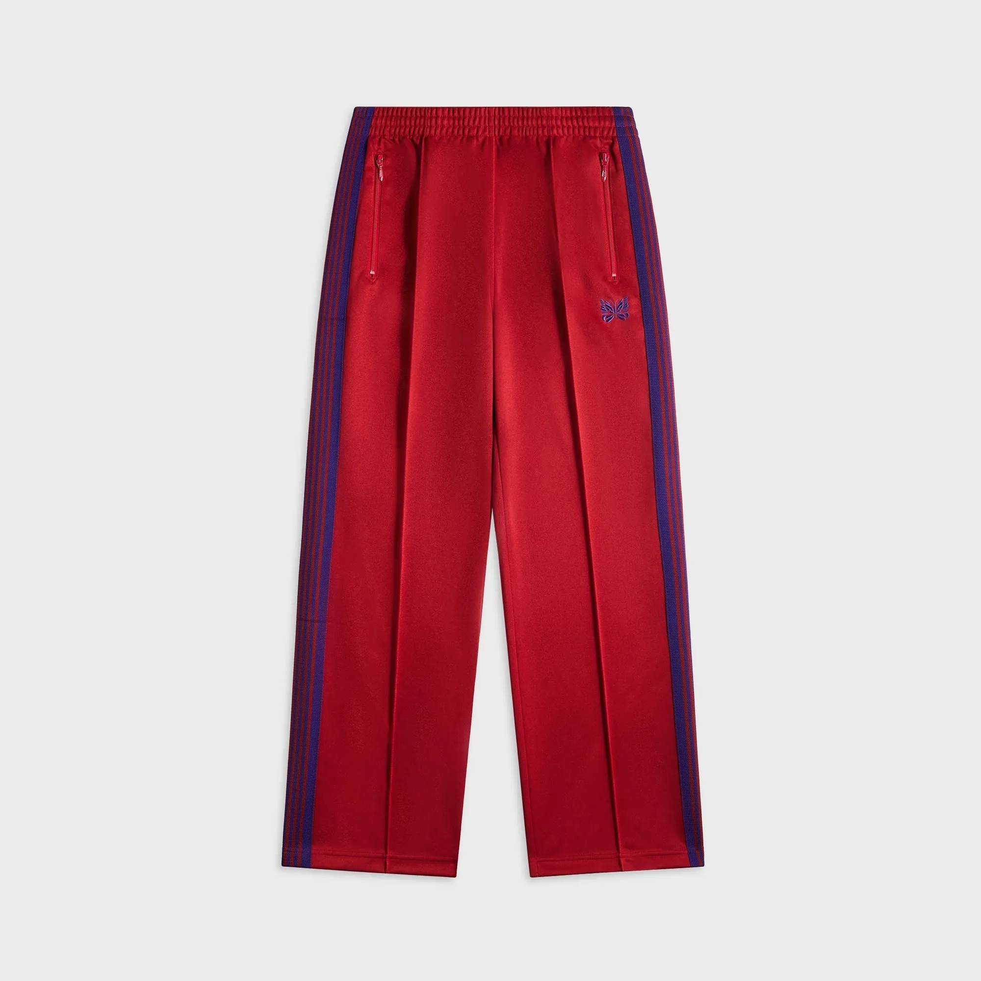 Needles Poly Smooth Track Pant - Red sold by Kith