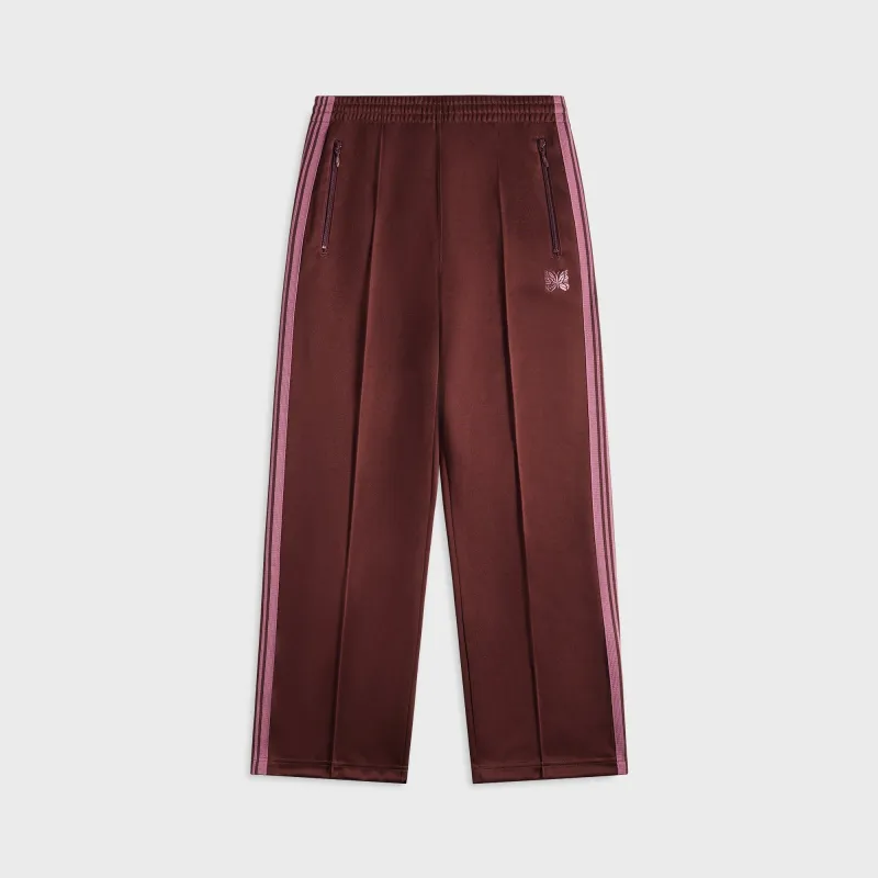 Needles Poly Smooth Track Pant - Brown sold by Kith