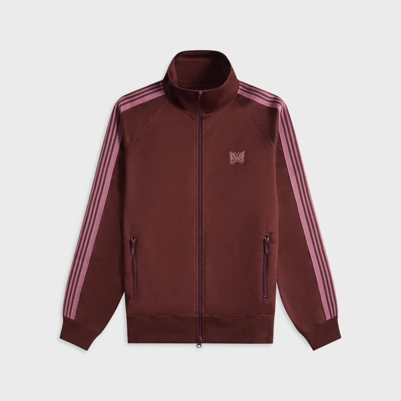 Needles Poly Smooth Track Jacket - Brown sold by Kith