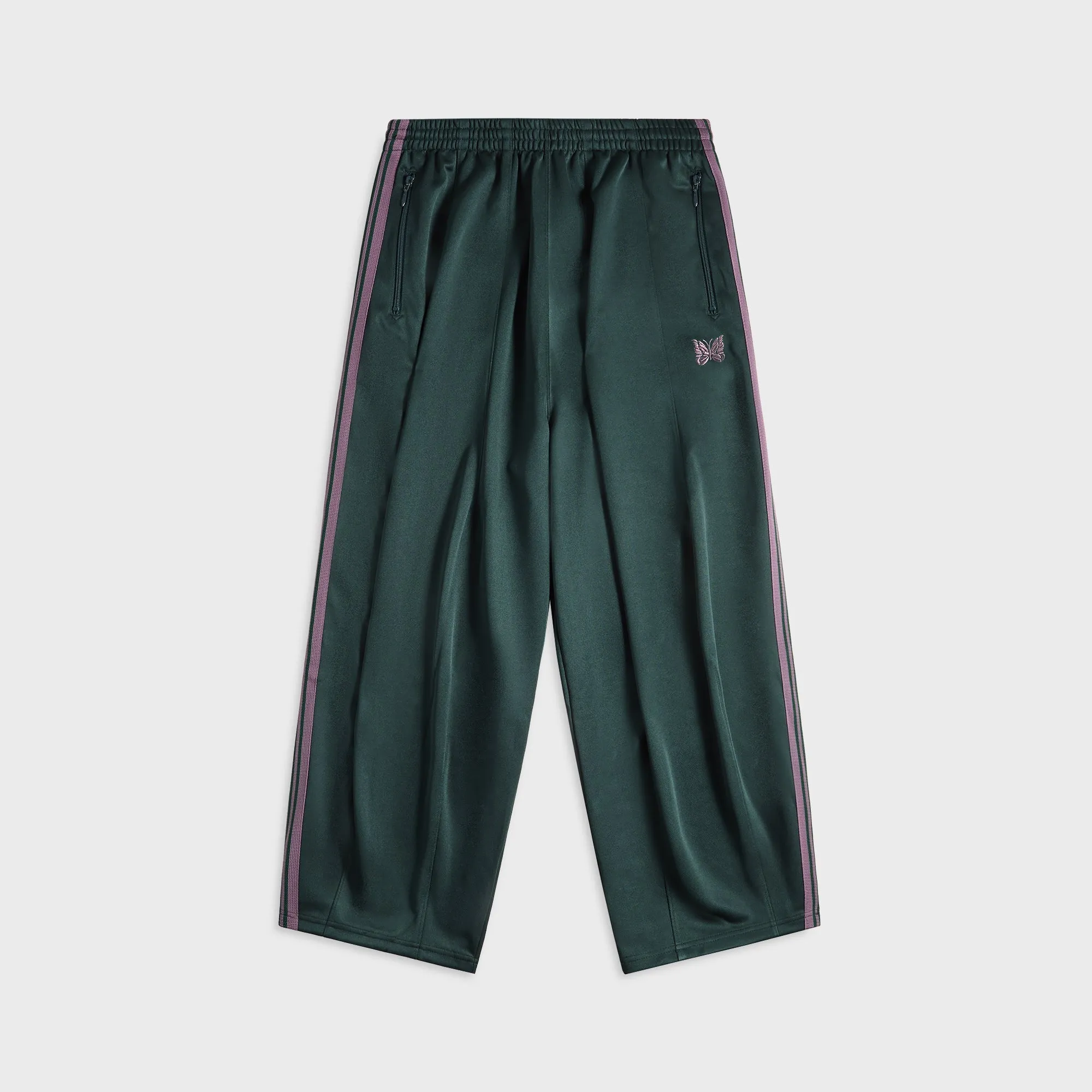 Needles H.D. Poly Smooth Track Pant - Green sold by Kith