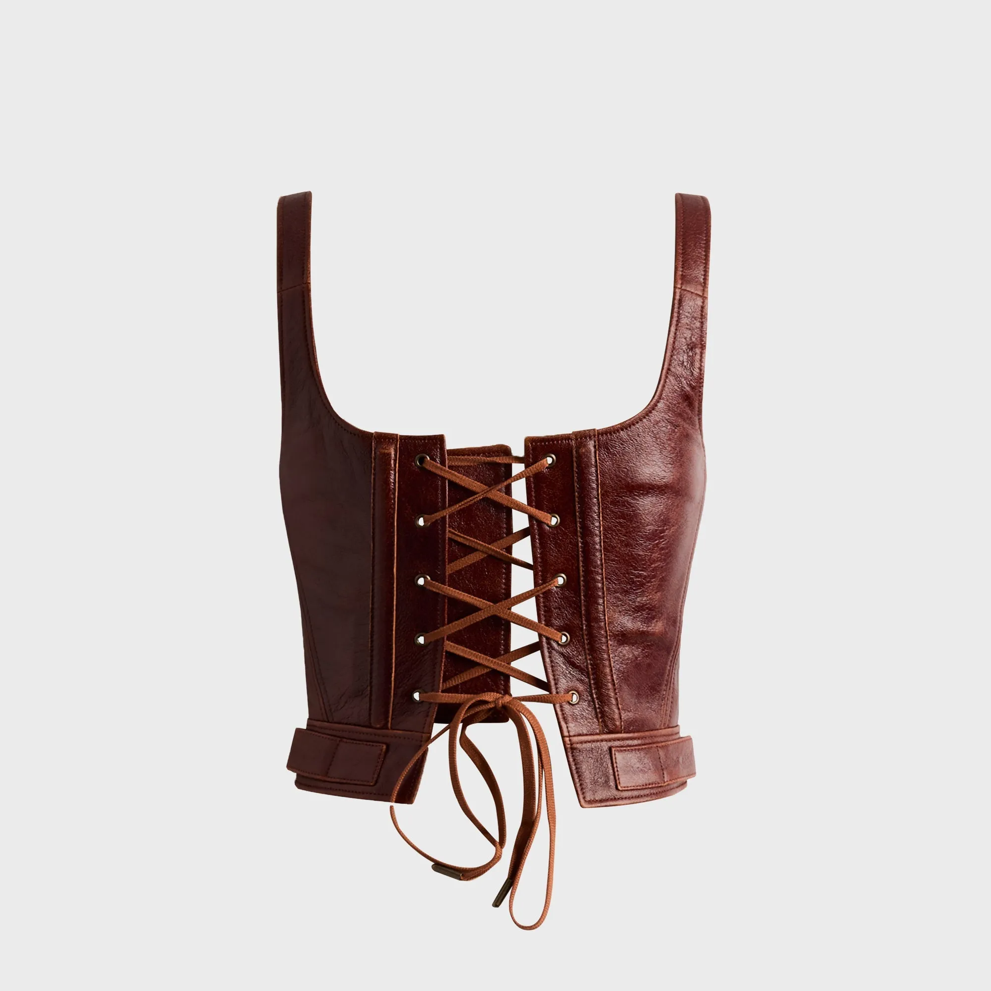 KNWLS Claw Corset - Rust sold by Kith product image thumbnail 2