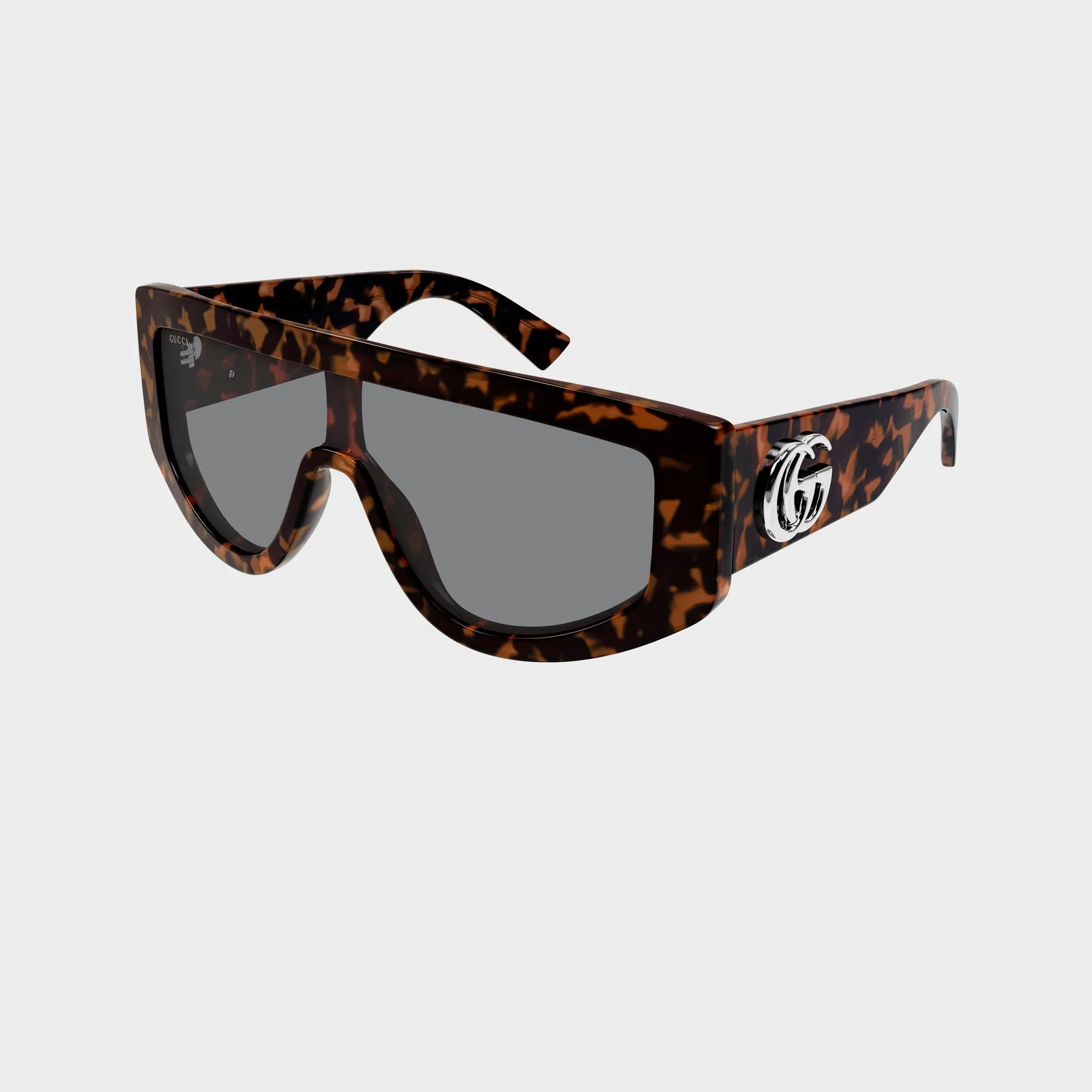 Gucci Recycled Acetate Sunglasses - Havana / Grey sold by Kith