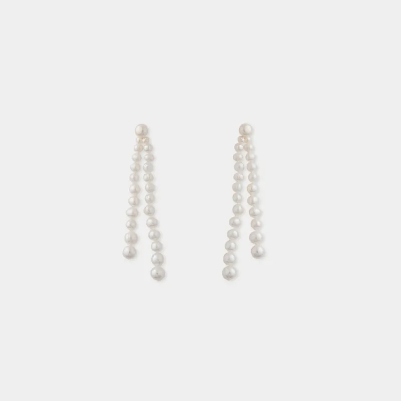 Eliou Gianna Earrings - White sold by Kith