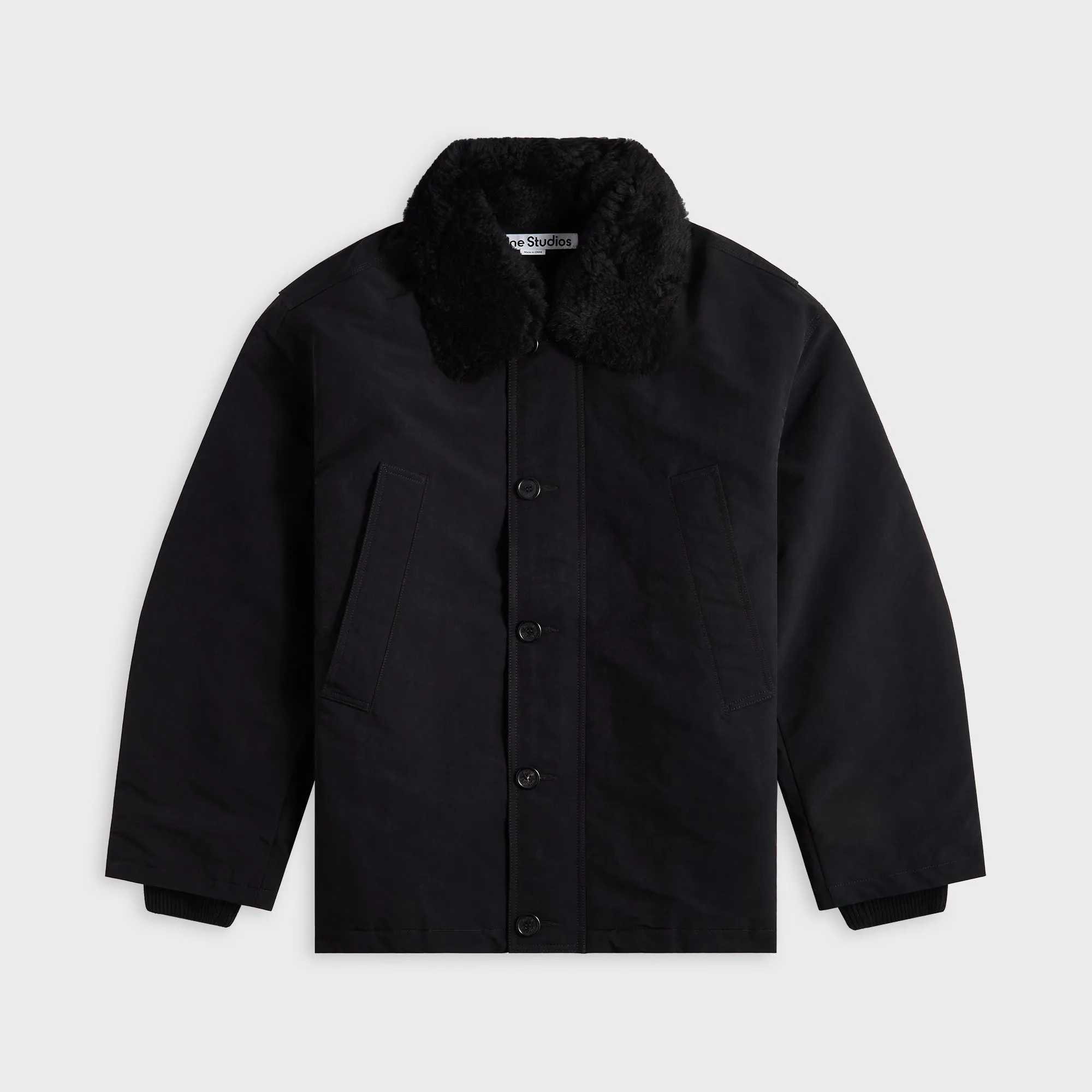 Acne Studios Nylon Jacket - Black sold by Kith
