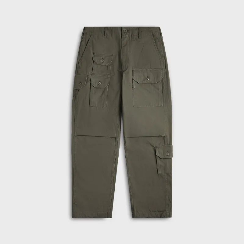 Engineered Garments Heavyweight Cotton Ripstop Pant - Olive sold by Kith