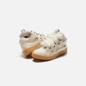 Lanvin Curb Sneakers - Chalk sold by Kith