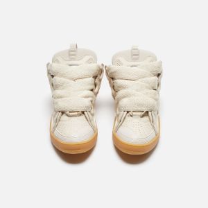 Lanvin Curb Sneakers - Chalk sold by Kith