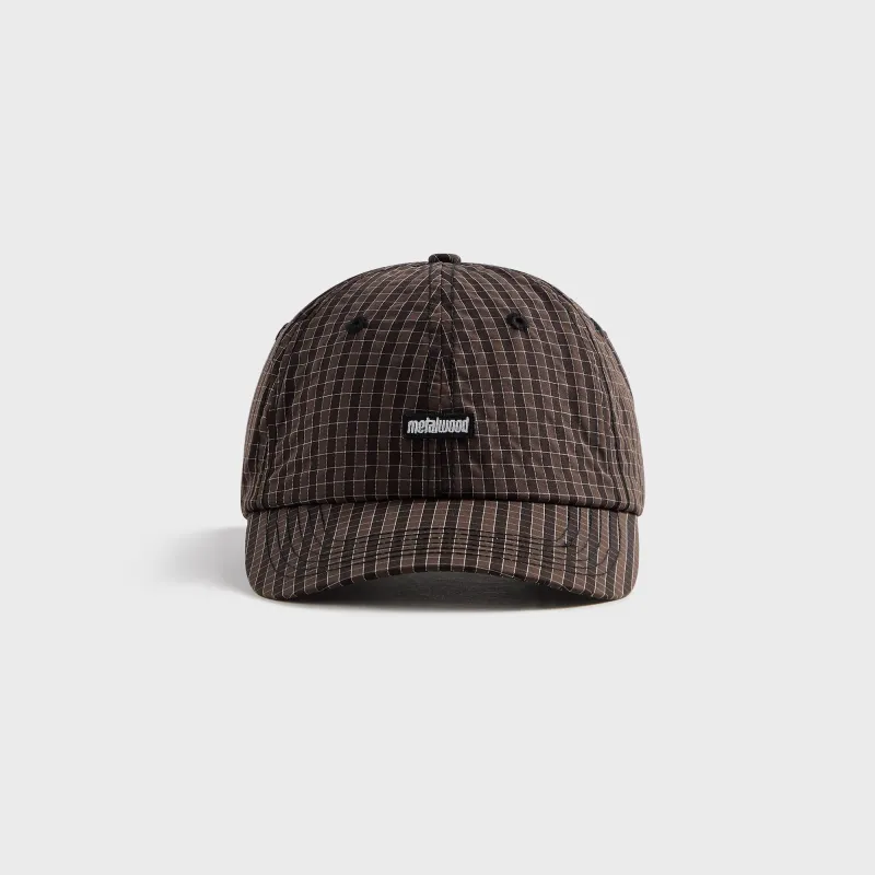 Metalwood Mini Metal Logo Cap - Brown sold by Kith