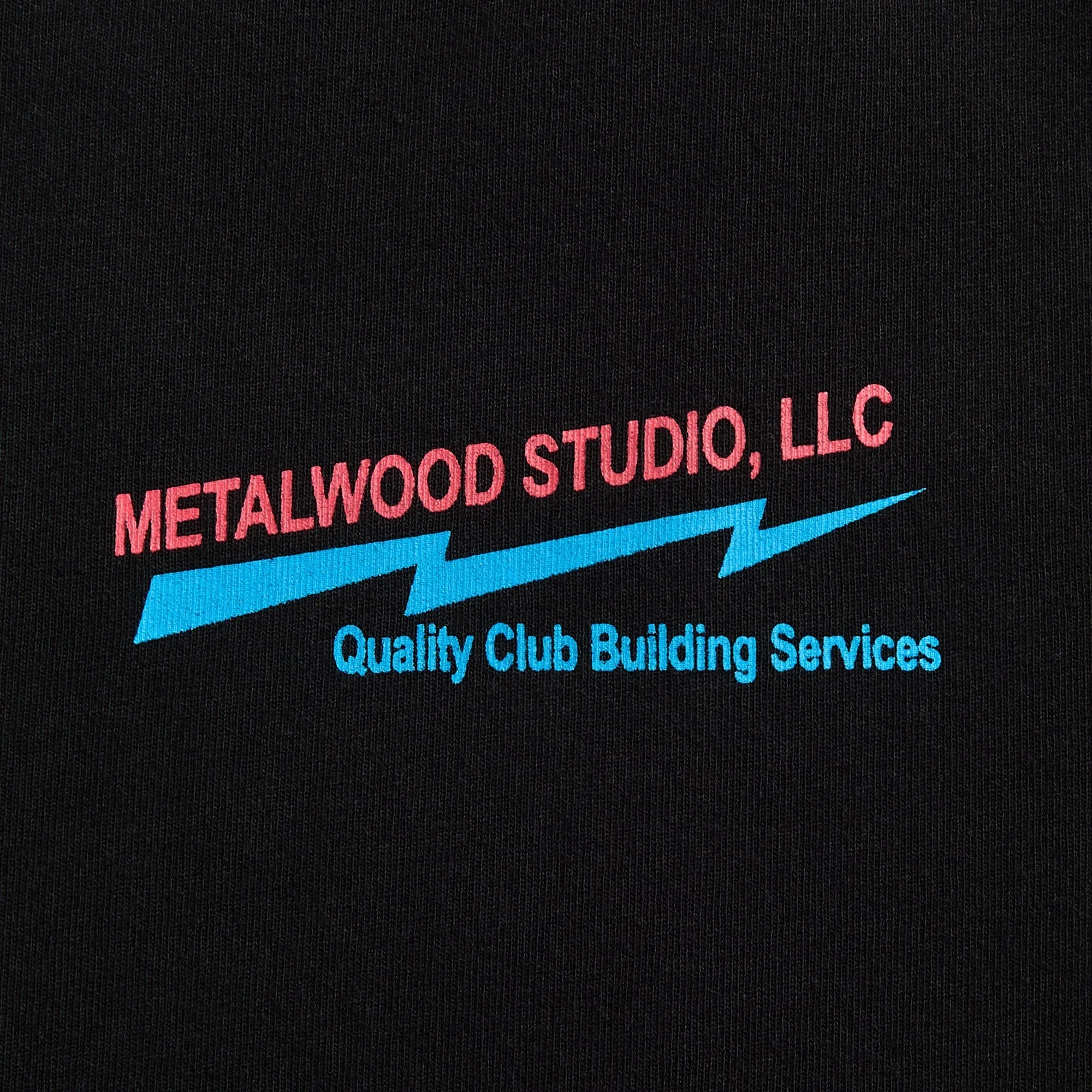 Metalwood Club Building Tee - Black sold by Kith product image thumbnail 3